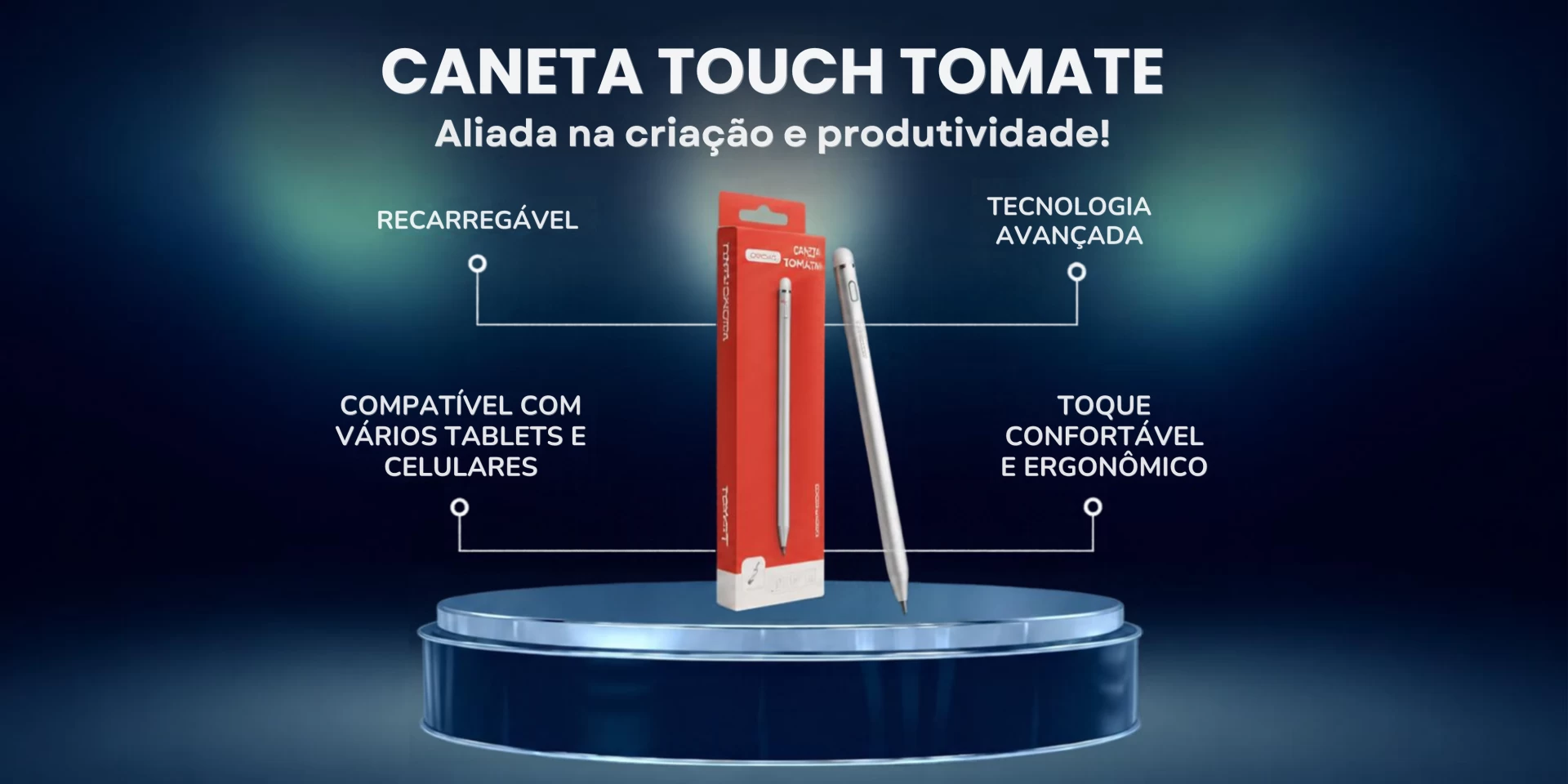Caneta Touch Inteligente