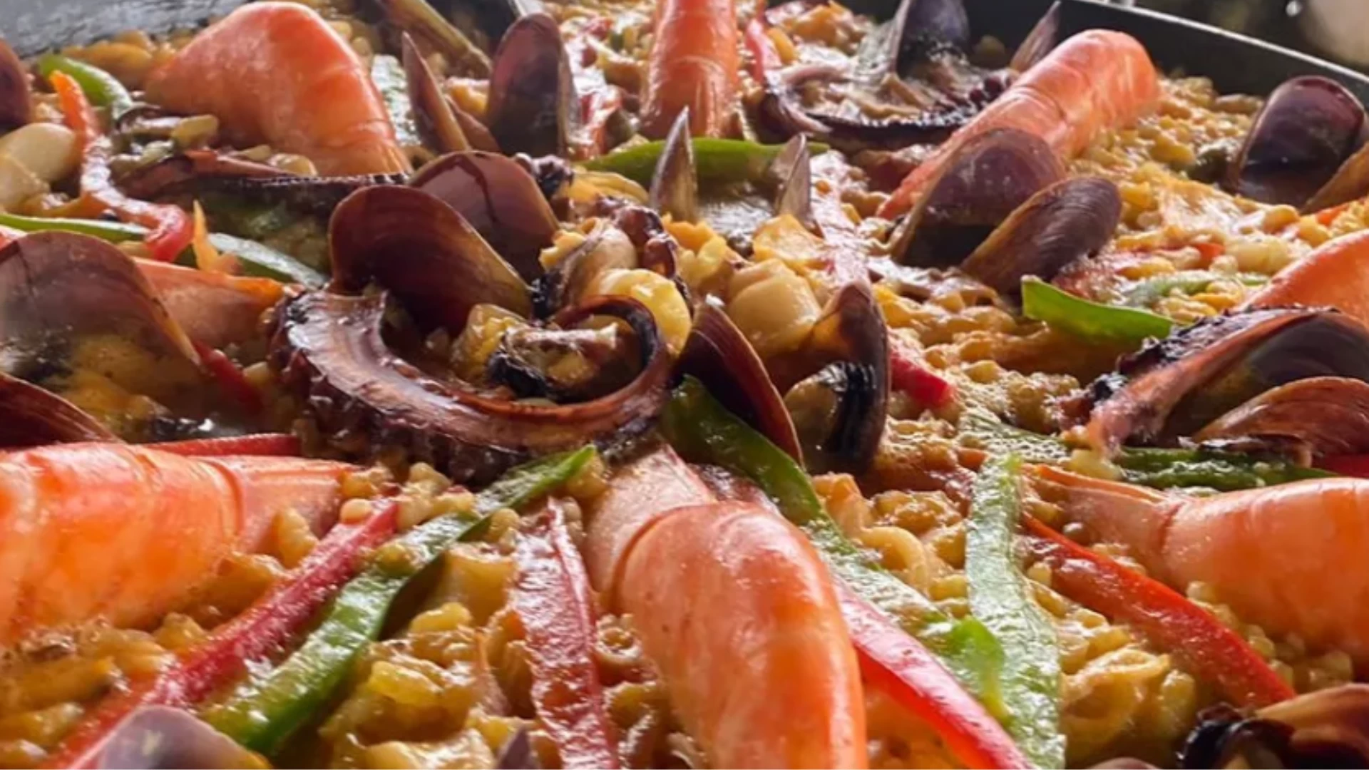 Paella de Frutos do Mar