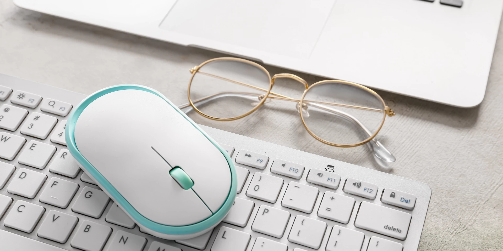 Teclado com Mouse