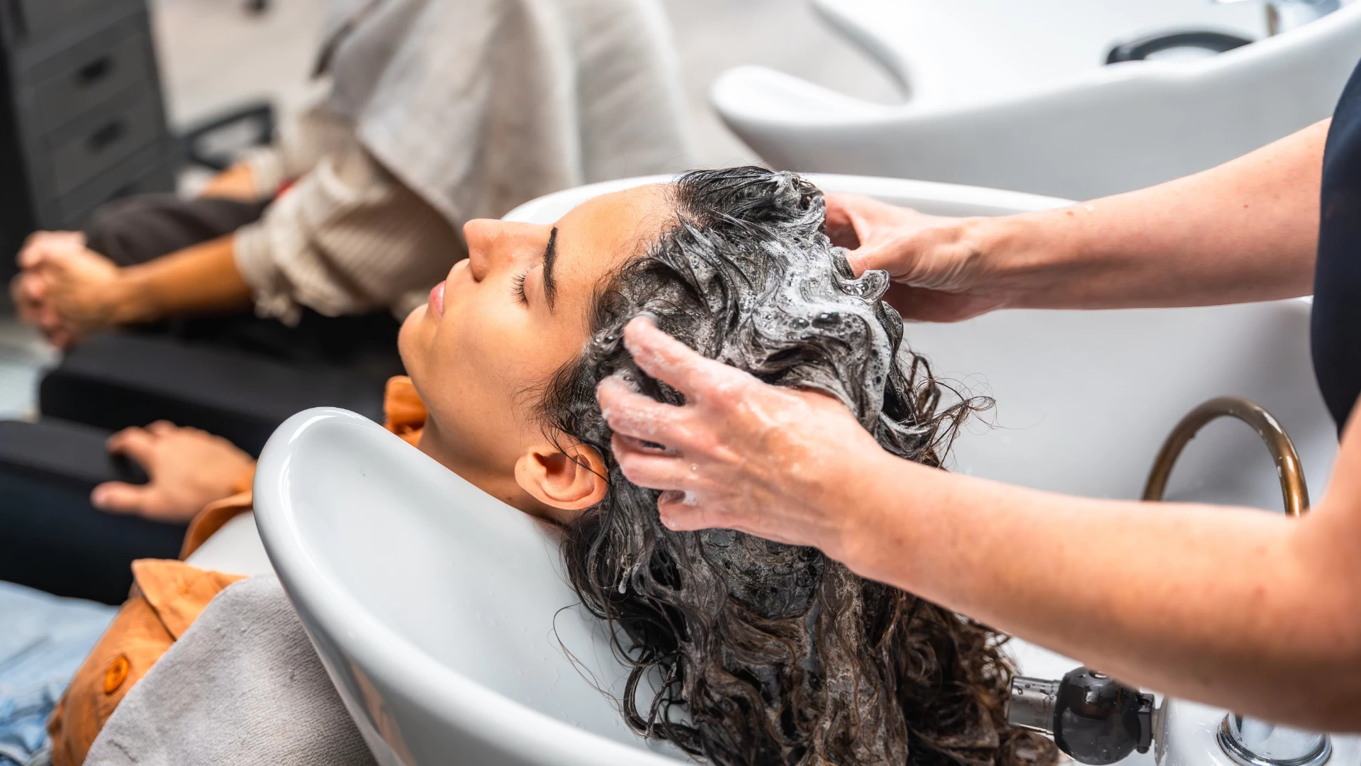 Lavar e Secar cabelos