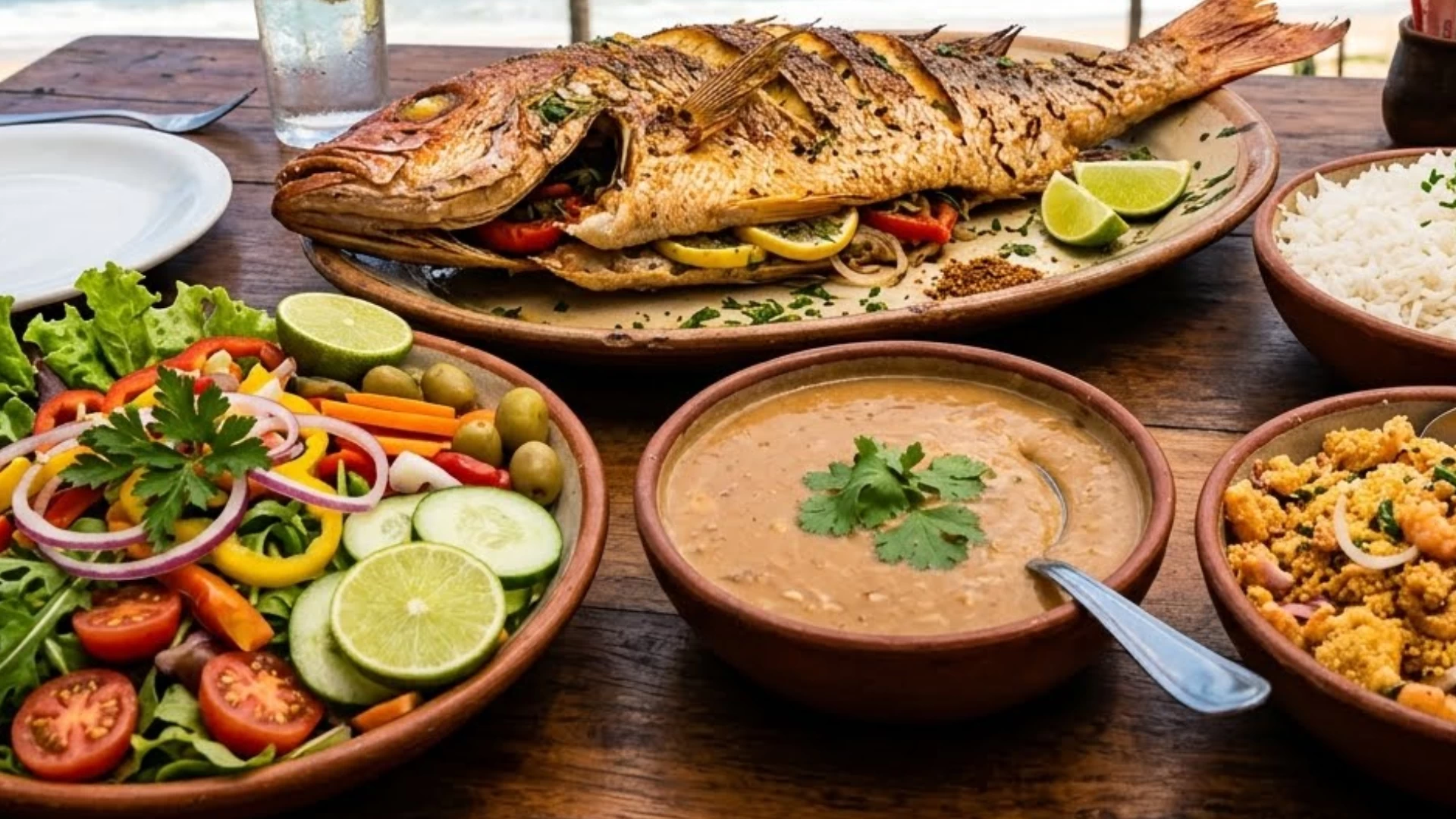 Peixe inteiro à Dorê
